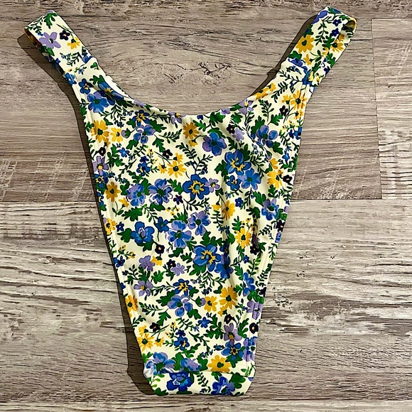 PacSun Floral Piper High Cut Bikini Bottom - Picture 4 of 12